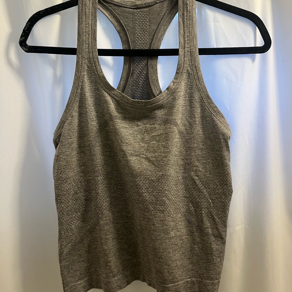LuluLemon Swiftly RazorBack tank - waist length